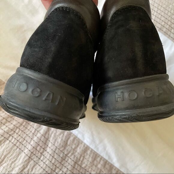 HOGAN Interactive Black Sneakers Sequins Luxury - Picture 13 of 15